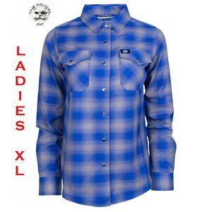 DIXXON FLANNEL x S&S CYCLES Flannel Shirt - Collab 10 YR - Women's XL